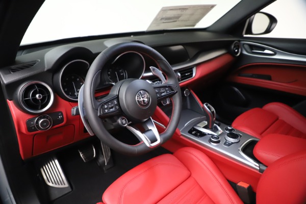 New 2021 Alfa Romeo Stelvio Ti Sport Q4 for sale Sold at Miller Motorcars Aston Martin in Greenwich CT 06830 16