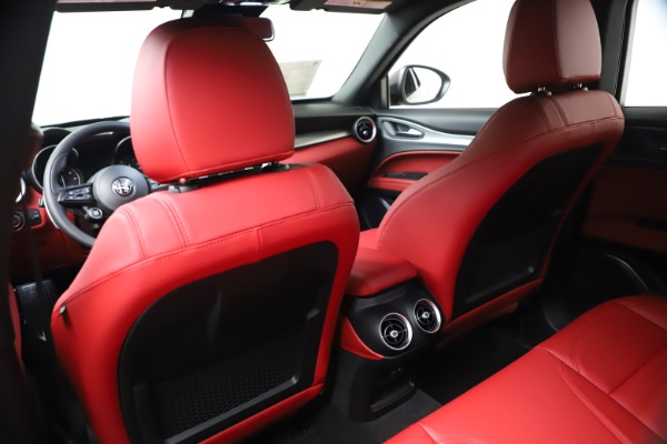 New 2021 Alfa Romeo Stelvio Ti Sport Q4 for sale Sold at Miller Motorcars Aston Martin in Greenwich CT 06830 19