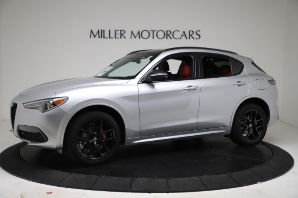 New 2021 Alfa Romeo Stelvio Ti Sport Q4 for sale Sold at Miller Motorcars Aston Martin in Greenwich CT 06830 2