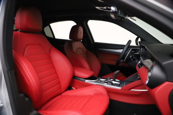 New 2021 Alfa Romeo Stelvio Ti Sport Q4 for sale Sold at Miller Motorcars Aston Martin in Greenwich CT 06830 20