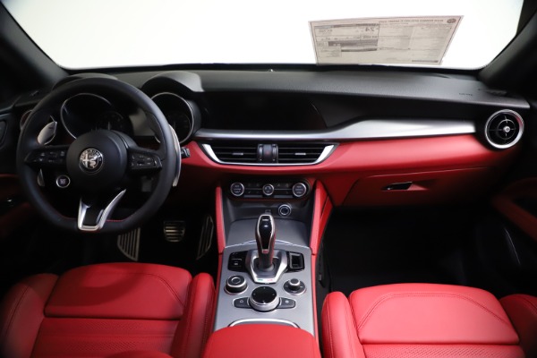 New 2021 Alfa Romeo Stelvio Ti Sport Q4 for sale Sold at Miller Motorcars Aston Martin in Greenwich CT 06830 26