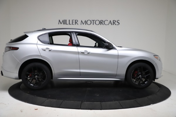 New 2021 Alfa Romeo Stelvio Ti Sport Q4 for sale Sold at Miller Motorcars Aston Martin in Greenwich CT 06830 9