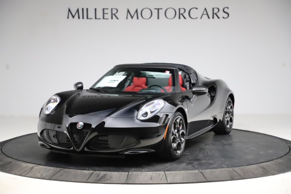 New 2020 Alfa Romeo 4C Spider for sale Sold at Miller Motorcars Aston Martin in Greenwich CT 06830 1