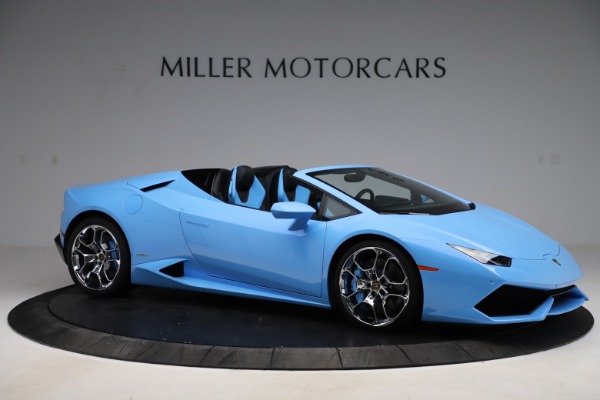 Used 2016 Lamborghini Huracan LP 610-4 Spyder for sale Sold at Miller Motorcars Aston Martin in Greenwich CT 06830 10