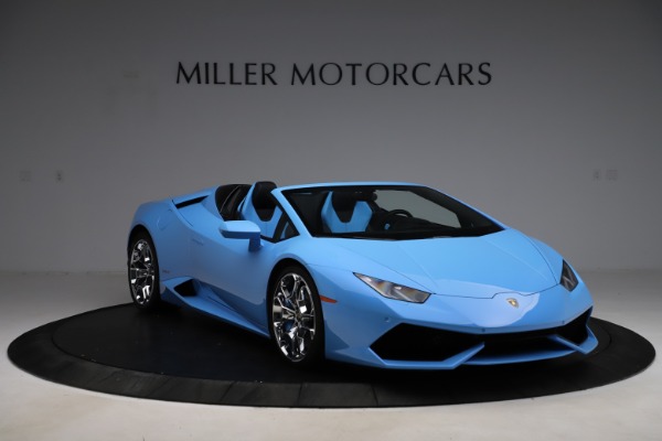 Used 2016 Lamborghini Huracan LP 610-4 Spyder for sale Sold at Miller Motorcars Aston Martin in Greenwich CT 06830 11