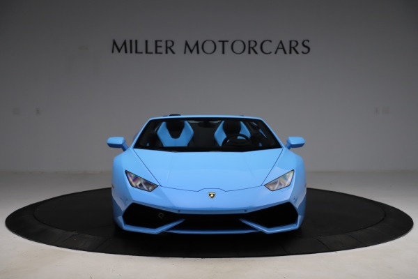 Used 2016 Lamborghini Huracan LP 610-4 Spyder for sale Sold at Miller Motorcars Aston Martin in Greenwich CT 06830 12
