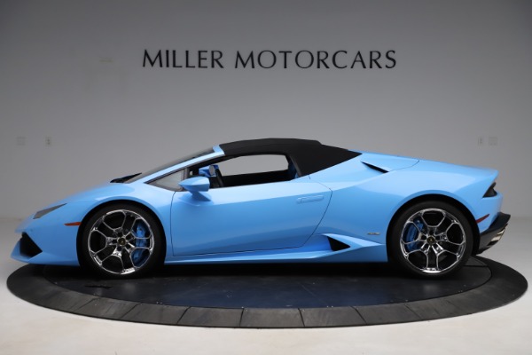 Used 2016 Lamborghini Huracan LP 610-4 Spyder for sale Sold at Aston Martin of Greenwich in Greenwich CT 06830 14