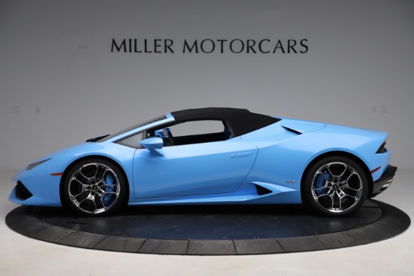 Used 2016 Lamborghini Huracan LP 610-4 Spyder for sale Sold at Miller Motorcars Aston Martin in Greenwich CT 06830 14