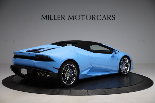 Used 2016 Lamborghini Huracan LP 610-4 Spyder for sale Sold at Aston Martin of Greenwich in Greenwich CT 06830 15