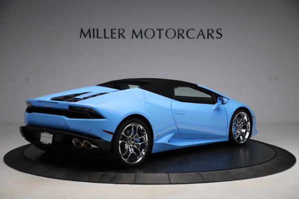 Used 2016 Lamborghini Huracan LP 610-4 Spyder for sale Sold at Miller Motorcars Aston Martin in Greenwich CT 06830 15