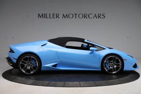 Used 2016 Lamborghini Huracan LP 610-4 Spyder for sale Sold at Miller Motorcars Aston Martin in Greenwich CT 06830 16