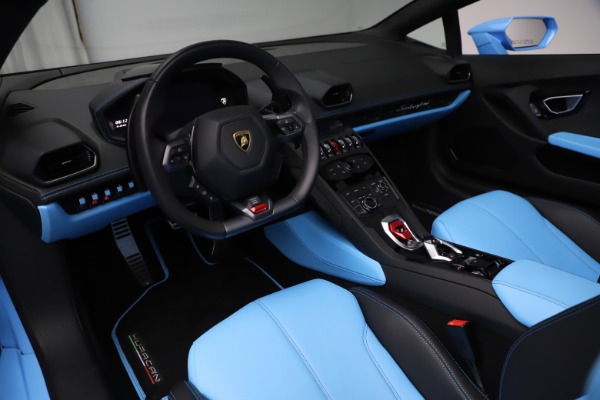 Used 2016 Lamborghini Huracan LP 610-4 Spyder for sale Sold at Miller Motorcars Aston Martin in Greenwich CT 06830 17