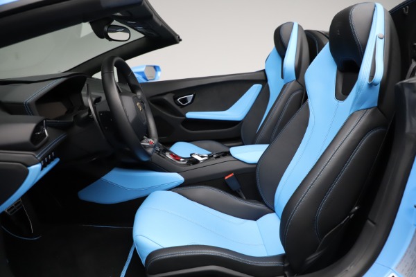 Used 2016 Lamborghini Huracan LP 610-4 Spyder for sale Sold at Miller Motorcars Aston Martin in Greenwich CT 06830 18