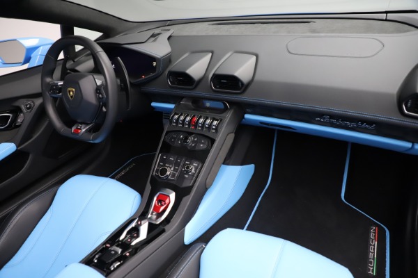 Used 2016 Lamborghini Huracan LP 610-4 Spyder for sale Sold at Miller Motorcars Aston Martin in Greenwich CT 06830 23