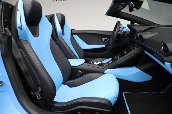 Used 2016 Lamborghini Huracan LP 610-4 Spyder for sale Sold at Miller Motorcars Aston Martin in Greenwich CT 06830 24