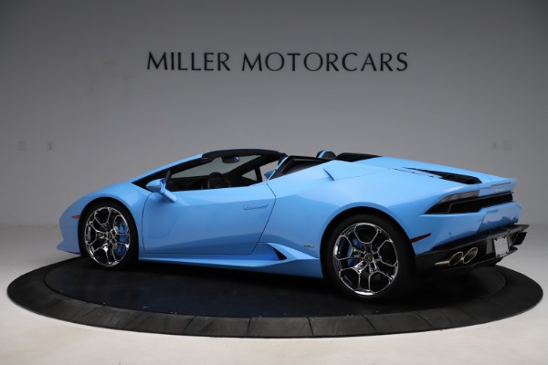 Used 2016 Lamborghini Huracan LP 610-4 Spyder for sale Sold at Aston Martin of Greenwich in Greenwich CT 06830 4