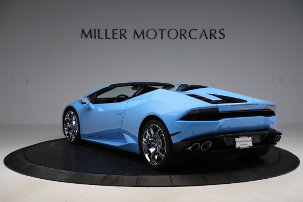 Used 2016 Lamborghini Huracan LP 610-4 Spyder for sale Sold at Aston Martin of Greenwich in Greenwich CT 06830 5