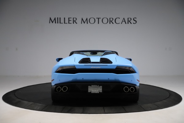 Used 2016 Lamborghini Huracan LP 610-4 Spyder for sale Sold at Miller Motorcars Aston Martin in Greenwich CT 06830 6