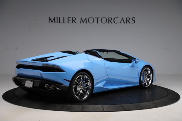 Used 2016 Lamborghini Huracan LP 610-4 Spyder for sale Sold at Aston Martin of Greenwich in Greenwich CT 06830 8