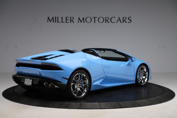 Used 2016 Lamborghini Huracan LP 610-4 Spyder for sale Sold at Miller Motorcars Aston Martin in Greenwich CT 06830 8