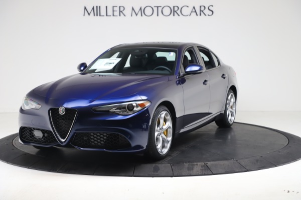 New 2021 Alfa Romeo Giulia Ti Sport Q4 for sale Sold at Aston Martin of Greenwich in Greenwich CT 06830 1