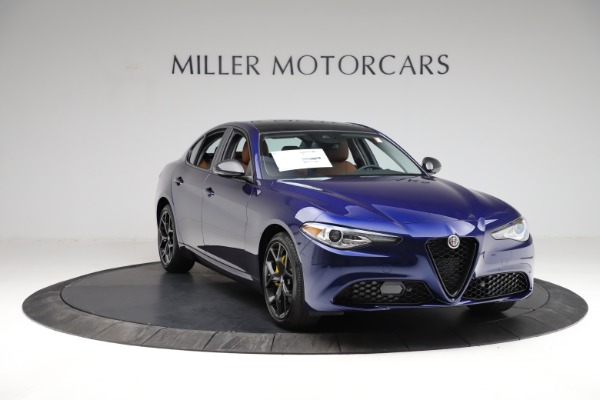New 2021 Alfa Romeo Giulia Ti Q4 for sale Sold at Miller Motorcars Aston Martin in Greenwich CT 06830 11