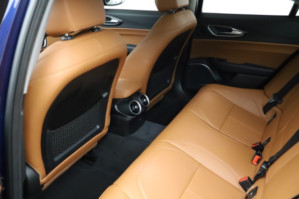 New 2021 Alfa Romeo Giulia Ti Q4 for sale Sold at Miller Motorcars Aston Martin in Greenwich CT 06830 19