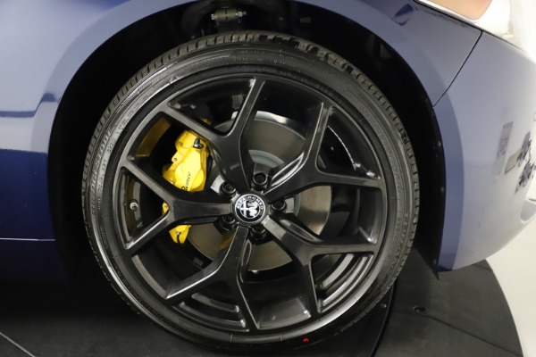New 2021 Alfa Romeo Giulia Ti Q4 for sale Sold at Miller Motorcars Aston Martin in Greenwich CT 06830 26