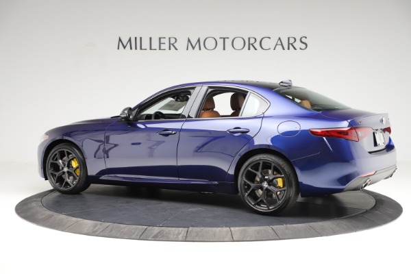 New 2021 Alfa Romeo Giulia Ti Q4 for sale Sold at Miller Motorcars Aston Martin in Greenwich CT 06830 4