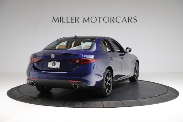 New 2021 Alfa Romeo Giulia Ti Q4 for sale Sold at Miller Motorcars Aston Martin in Greenwich CT 06830 7