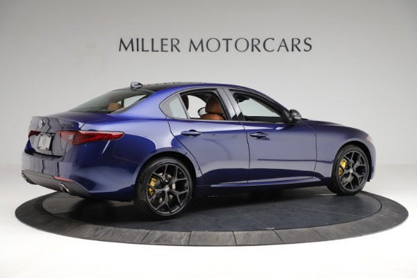New 2021 Alfa Romeo Giulia Ti Q4 for sale Sold at Miller Motorcars Aston Martin in Greenwich CT 06830 8
