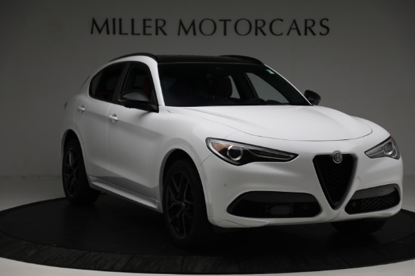 Used 2021 Alfa Romeo Stelvio Ti Sport Q4 for sale Sold at Aston Martin of Greenwich in Greenwich CT 06830 11