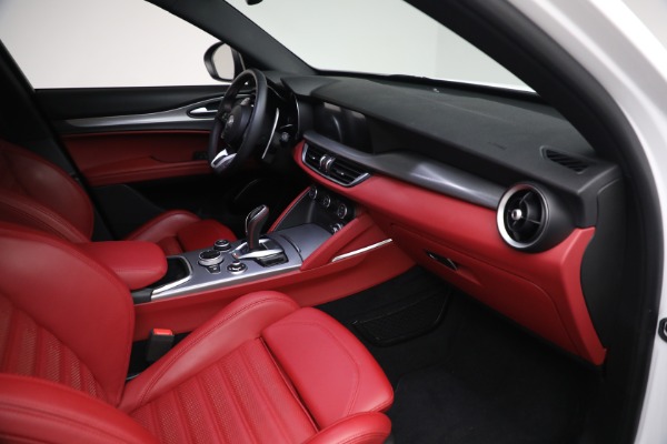 Used 2021 Alfa Romeo Stelvio Ti Sport Q4 for sale Sold at Aston Martin of Greenwich in Greenwich CT 06830 24
