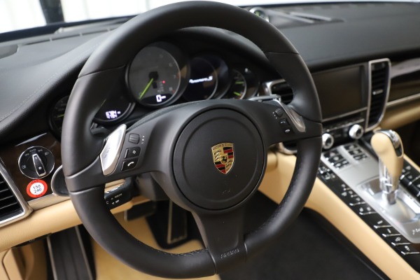 Used 2016 Porsche Panamera S E-Hybrid for sale Sold at Miller Motorcars Aston Martin in Greenwich CT 06830 17
