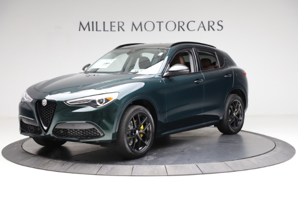 New 2021 Alfa Romeo Stelvio Ti Q4 for sale Sold at Aston Martin of Greenwich in Greenwich CT 06830 2