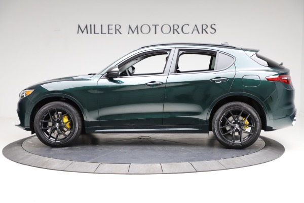 New 2021 Alfa Romeo Stelvio Ti Q4 for sale Sold at Aston Martin of Greenwich in Greenwich CT 06830 3