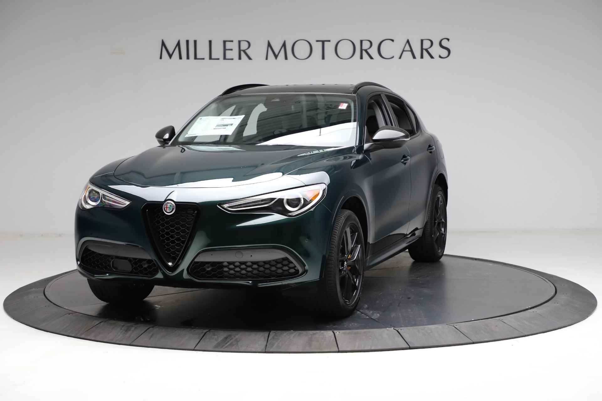 New 2021 Alfa Romeo Stelvio Ti Q4 for sale Sold at Aston Martin of Greenwich in Greenwich CT 06830 1