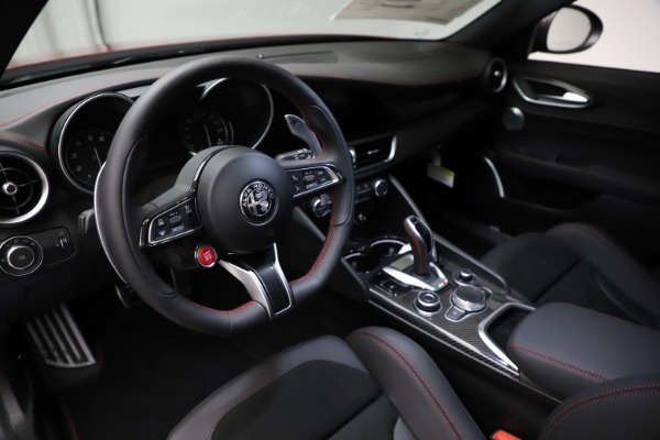 New 2021 Alfa Romeo Giulia Quadrifoglio for sale Sold at Miller Motorcars Aston Martin in Greenwich CT 06830 12
