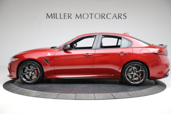 New 2021 Alfa Romeo Giulia Quadrifoglio for sale Sold at Miller Motorcars Aston Martin in Greenwich CT 06830 2