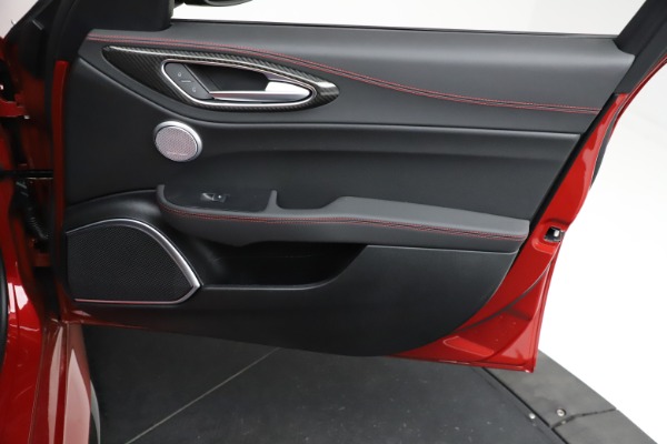 New 2021 Alfa Romeo Giulia Quadrifoglio for sale Sold at Miller Motorcars Aston Martin in Greenwich CT 06830 24