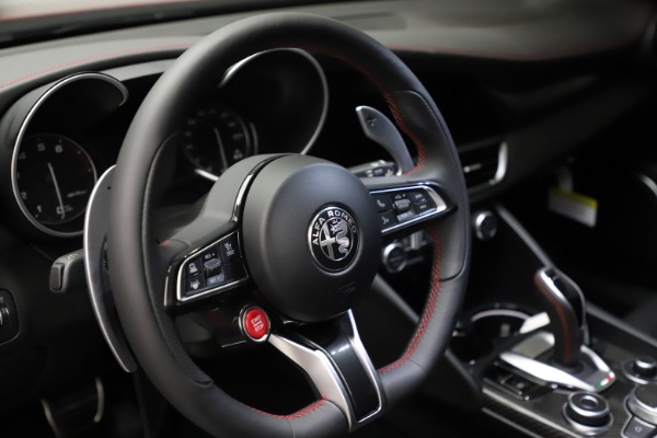 New 2021 Alfa Romeo Giulia Quadrifoglio for sale Sold at Miller Motorcars Aston Martin in Greenwich CT 06830 25