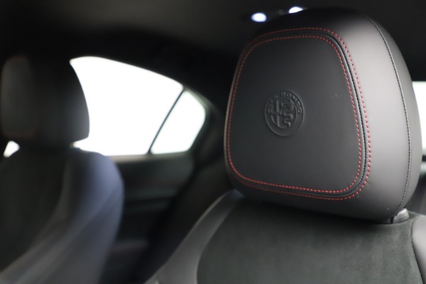 New 2021 Alfa Romeo Giulia Quadrifoglio for sale Sold at Miller Motorcars Aston Martin in Greenwich CT 06830 28
