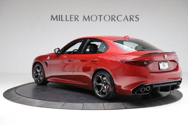 New 2021 Alfa Romeo Giulia Quadrifoglio for sale Sold at Miller Motorcars Aston Martin in Greenwich CT 06830 3