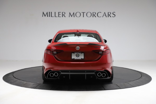 New 2021 Alfa Romeo Giulia Quadrifoglio for sale Sold at Miller Motorcars Aston Martin in Greenwich CT 06830 4