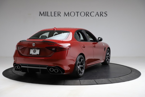 New 2021 Alfa Romeo Giulia Quadrifoglio for sale Sold at Miller Motorcars Aston Martin in Greenwich CT 06830 5