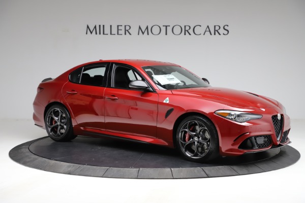 New 2021 Alfa Romeo Giulia Quadrifoglio for sale Sold at Miller Motorcars Aston Martin in Greenwich CT 06830 8