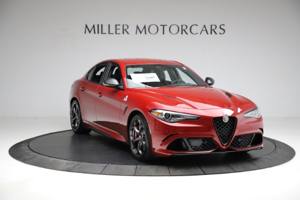 New 2021 Alfa Romeo Giulia Quadrifoglio for sale Sold at Miller Motorcars Aston Martin in Greenwich CT 06830 9