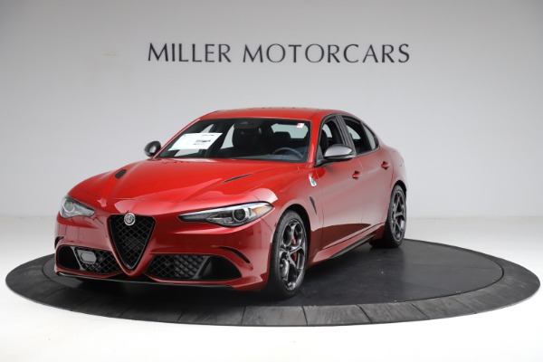 New 2021 Alfa Romeo Giulia Quadrifoglio for sale Sold at Miller Motorcars Aston Martin in Greenwich CT 06830 1