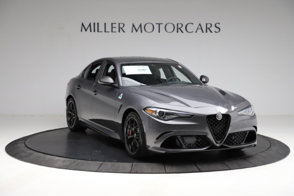 New 2021 Alfa Romeo Giulia Quadrifoglio for sale Sold at Miller Motorcars Aston Martin in Greenwich CT 06830 10
