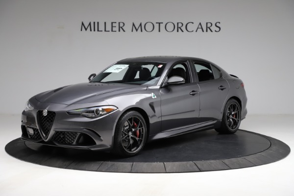 New 2021 Alfa Romeo Giulia Quadrifoglio for sale Sold at Miller Motorcars Aston Martin in Greenwich CT 06830 2